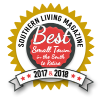 southern living magazine best small towns to retire logo